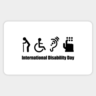 Disability day Sticker